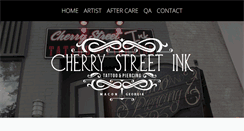 Desktop Screenshot of cherrystreetink.com